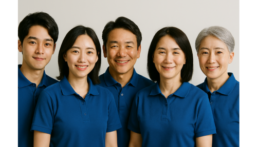 いろいろな世代の介護士
